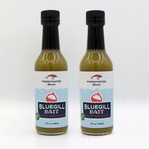 2-Bottle Pack of Bluegill Bait Hot Sauce